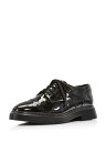 X`A[g Cc} STUART WEITZMAN Womens Black High Gloss Finish Darra Almond Oxford Shoes 9 B fB[X