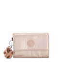 キプリング キプリング Kipling Women's Pixi Metallic Nylon Medium Wallet Organizer with Snap Closure レディース