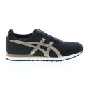 アシックス Asics Tiger Runner 1201A456-001 Mens Black Canvas Lifestyle Sneakers Shoes メンズ