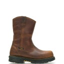 ウルヴァリン Wolverine Hellcat Ultraspring WP Carbonmax W201178 Mens Brown Wide Work Boots メンズ