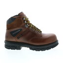 ウルヴァリン Wolverine Hellcat Ultraspring Waterproof 6 W200153 Mens Brown Work Boots メンズ