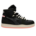 fBAh Diadora Mi Basket Gorilla High Top Mens Black Sneakers Casual Shoes 176583-8001 Y