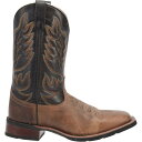 ラレド Laredo Montana Square Toe Cowboy Mens Brown Casual Boots 7800 メンズ
