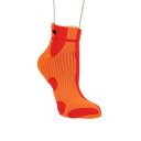 ディアドラ Diadora Cushion Quarter Running Socks Mens Orange Red Casual 176779-45032 メンズ