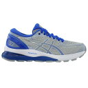 AVbNX ASICS GelNimbus 21 LiteShow Running Womens Blue Grey Sneakers Athletic Shoes 1 fB[X