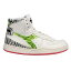 ǥɥ Diadora Mi Basket H Animalier High Top Womens White Sneakers Casual Shoes 17580 ǥ