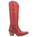 ディンゴ Dingo Heavens To Betsy Snip Toe Cowboy Womens Red Casual Boots 01-DI926-RD レディース