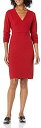 Lark & Ro Womens Sleeveless Ribbed Sheath Sweater Dress with Funnel Neck レディース