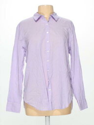 エリオットルカ Elliott Lucca Womens Purple Button-up Shirt Size L (SW-7094387) レディース