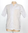 XeCV[A_X Stacy Adams Mens White Button-up Short Sleeve Shirt Size XXL (SW-7043341) Y