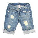 Candies Girl Juniors Blue Shorts Size JR 5 (SW-7140248) fB[X