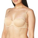 JoNC Calvin Klein Womens Constant Strapless Bra Bare 34C Tan fB[X