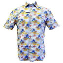 ジョニー オー johnnie-O Franklin Button-Up Shirt in Gulf Blue Size Xx-Large Multi Size XXL メンズ