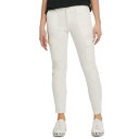 fB[P[GkC DKNY NEW Women's Ivory Solid Skinny Slim Leg Cargo Pants 32 TEDO fB[X