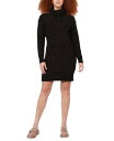 Black Tape Tape Women's Turtleneck Back Cutout Sweater Dress Black Size S fB[X