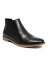 ǥ륹å DEER STAGS Mens Black Goring Perforated Mikey Round Toe Block Heel Chelsea 9 M 