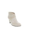 JXRbg KAREN SCOTT Womens Beige Snake Comfort Wendaa Almond Toe Cone Heel Booties 10 M fB[X