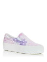 スペルガ SUPERGA Womens Pink Cushioned Round Toe Platform Slip On Athletic Sneakers 39 レディース