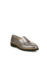 BAR III Womens Gray 1/2 Platform Delight Almond Block Heel Slip On Loafers 5 M fB[X