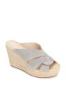 ケネスコール KENNETH COLE Womens Gray Swirl 1 Platform Mule New York Wedge Shoes 8.5 M レディース