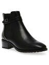 ANC ANNE KLEIN Womens Black Cassie Almond Toe Block Heel Buckle Boots Shoes 10 M fB[X