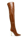 f STEVE MADDEN Womens Brown Padded Vivee Pointed Toe Sculpted Heel Boots 6.5 M fB[X