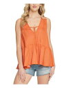 DKNY JEANS ディーケーエヌワイ ファッション トップス DKNY JEANS Womens Orange Tie Ruched Sleeveless V Neck Blouse XS カラー:Orange■ご注文の際は、必ずご確認ください。※こちらの商品は海外からのお取り寄せ商品となりますので、ご入金確認後、商品お届けまで3から5週間程度お時間を頂いております。※高額商品(3万円以上)は、代引きでの発送をお受けできません。※ご注文後にお客様へ「注文確認のメール」をお送りいたします。それ以降のキャンセル、サイズ交換、返品はできませんので、あらかじめご了承願います。また、ご注文をいただいてからの発注となる為、メーカー在庫切れ等により商品がご用意できない場合がございます。その際には早急にキャンセル、ご返金いたします。※海外輸入の為、遅延が発生する場合や出荷段階での付属品の箱つぶれ、細かい傷や汚れ等が発生する場合がございます。※商品ページのサイズ表は海外サイズを日本サイズに換算した一般的なサイズとなりメーカー・商品によってはサイズが異なる場合もございます。サイズ表は参考としてご活用ください。DKNY JEANS ディーケーエヌワイ ファッション トップス DKNY JEANS Womens Orange Tie Ruched Sleeveless V Neck Blouse XS カラー:Orange