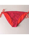 XHILARATION Women's Orange Tie Bikini Swimwear Bottom XL レディース