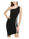 BCX Womens Black Sleeveless Short Body Con Cocktail Dress Juniors Size: S fB[X