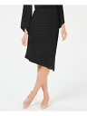 ALFANI Womens Black Pointed-hem Midi Wear To Work Skirt 16 fB[X