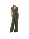 COLLECTION BY BOBEAU ボビュ ファッション ジャンプスーツ COLLECTION BY BOBEAU Womens Green Short Sleeve Surplice Neckline Jumpsuit S カラー:Green■ご注文の際は、必ずご確認ください。※こちらの商品は海外からのお取り寄せ商品となりますので、ご入金確認後、商品お届けまで3から5週間程度お時間を頂いております。※高額商品(3万円以上)は、代引きでの発送をお受けできません。※ご注文後にお客様へ「注文確認のメール」をお送りいたします。それ以降のキャンセル、サイズ交換、返品はできませんので、あらかじめご了承願います。また、ご注文をいただいてからの発注となる為、メーカー在庫切れ等により商品がご用意できない場合がございます。その際には早急にキャンセル、ご返金いたします。※海外輸入の為、遅延が発生する場合や出荷段階での付属品の箱つぶれ、細かい傷や汚れ等が発生する場合がございます。※商品ページのサイズ表は海外サイズを日本サイズに換算した一般的なサイズとなりメーカー・商品によってはサイズが異なる場合もございます。サイズ表は参考としてご活用ください。COLLECTION BY BOBEAU ボビュ ファッション ジャンプスーツ COLLECTION BY BOBEAU Womens Green Short Sleeve Surplice Neckline Jumpsuit S カラー:Green