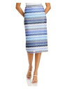 AQUA Womens Below The Knee Pencil Skirt fB[X