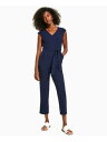 BAR III DRESSES ファッション ジャンプスーツ BAR III DRESSES Womens Navy Self Tie Waist Scuba Straight leg Jumpsuit S カラー:Navy■ご注文の際は、必ずご確認ください。※こちらの商品は海外からのお取り寄せ商品となりますので、ご入金確認後、商品お届けまで3から5週間程度お時間を頂いております。※高額商品(3万円以上)は、代引きでの発送をお受けできません。※ご注文後にお客様へ「注文確認のメール」をお送りいたします。それ以降のキャンセル、サイズ交換、返品はできませんので、あらかじめご了承願います。また、ご注文をいただいてからの発注となる為、メーカー在庫切れ等により商品がご用意できない場合がございます。その際には早急にキャンセル、ご返金いたします。※海外輸入の為、遅延が発生する場合や出荷段階での付属品の箱つぶれ、細かい傷や汚れ等が発生する場合がございます。※商品ページのサイズ表は海外サイズを日本サイズに換算した一般的なサイズとなりメーカー・商品によってはサイズが異なる場合もございます。サイズ表は参考としてご活用ください。BAR III DRESSES ファッション ジャンプスーツ BAR III DRESSES Womens Navy Self Tie Waist Scuba Straight leg Jumpsuit S カラー:Navy