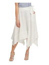 fB[P[GkC DKNY Womens Ivory Maxi A-Line Skirt 16 fB[X