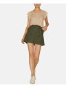 TN`A SANCTUARY Womens Green Pocketed Mini Pencil Skirt Size: 2XL fB[X