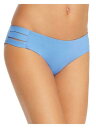 VITAMIN A Women's Blue Low Rise Full Coverage Hipster Bikini Bottom D12 レディース