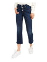 bL[ LUCKY BRAND Womens Blue Button Fly Straight leg Jeans 427R fB[X