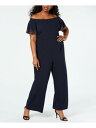 CALVIN KLEIN カルバンクライン ファッション ジャンプスーツ CALVIN KLEIN Womens Navy Short Sleeve Off Shoulder Evening Jumpsuit 20W カラー:Navy■ご注文の際は、必ずご確認ください。※こちらの商品は海外からのお取り寄せ商品となりますので、ご入金確認後、商品お届けまで3から5週間程度お時間を頂いております。※高額商品(3万円以上)は、代引きでの発送をお受けできません。※ご注文後にお客様へ「注文確認のメール」をお送りいたします。それ以降のキャンセル、サイズ交換、返品はできませんので、あらかじめご了承願います。また、ご注文をいただいてからの発注となる為、メーカー在庫切れ等により商品がご用意できない場合がございます。その際には早急にキャンセル、ご返金いたします。※海外輸入の為、遅延が発生する場合や出荷段階での付属品の箱つぶれ、細かい傷や汚れ等が発生する場合がございます。※商品ページのサイズ表は海外サイズを日本サイズに換算した一般的なサイズとなりメーカー・商品によってはサイズが異なる場合もございます。サイズ表は参考としてご活用ください。CALVIN KLEIN カルバンクライン ファッション ジャンプスーツ CALVIN KLEIN Womens Navy Short Sleeve Off Shoulder Evening Jumpsuit 20W カラー:Navy