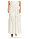 SIGNIFICANT OTHER Womens Ivory Tie Maxi Skirt 2 fB[X