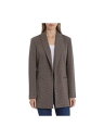 BAGATELLE Womens Brown Open Front Shawl Collar Unlined Blazer Jacket S レディース