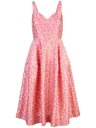 ジルスチュアート　ドレス ジル スチュアート JILL STUART Womens Light Pink Sleeveless V Neck Short Party Fit + Flare Dress 0 レディース