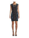 ニコール NICOLE MILLER Womens Black Sleeveless Mini Cocktail Sheath Dress 10 レディース