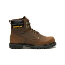 キャタピラー Caterpillar Men Second Shift Waterproof Work Boot Shoes メンズ