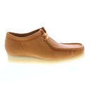 クラークス Clarks Wallabee 26168842 Mens Brown Leather Oxfords & Lace Ups Casual Shoes メンズ