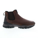 t[VC Florsheim Xplor Gore Boot 14369-215-M Mens Brown Leather Hiking Boots Y