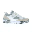 ディーシー DC John Shanahan JS 1 ADYS100796-SN4 Mens Gray Leather Skate Sneakers Shoes メンズ