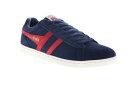 ゴーラ Gola Equipe Suede CMA495 Mens Blue Suede Lace Up Lifestyle Sneakers Shoes 8 メンズ