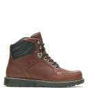 E@ Wolverine Hellcat Wedge Moc-Toe Ultraspring WP 6 Mens Brown Work Boots Y