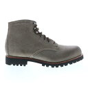 E@ Wolverine 1000 Mile Axel W990183 Mens Gray Suede Casual Dress Boots 11.5 Y