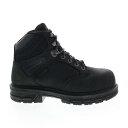 ウルヴァリン Wolverine Hellcat Ultraspring WP CarbonMax 6'' W201176 Mens Black Work Boots 7 メンズ